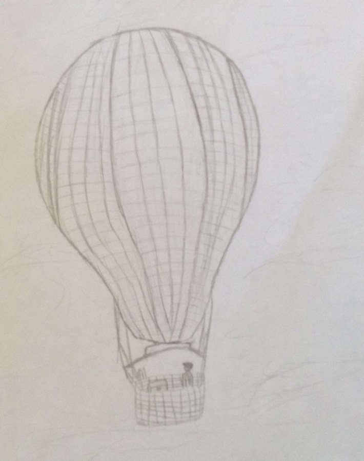 The lone balloon&nbsp;(Art)